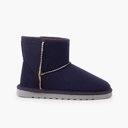 Botas bajas tipo australianas mujer y niños Azul Marino