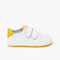 blanco y amarillo