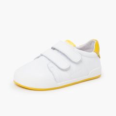 blanco y amarillo