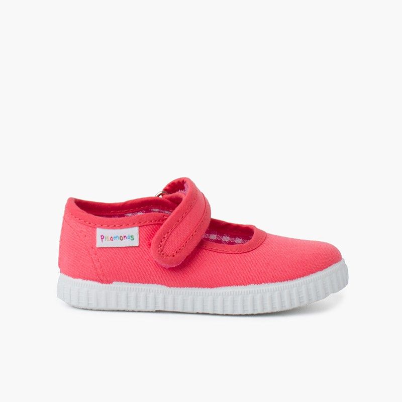 Merceditas Niña tira adherente    Suela tipo Zapatillas