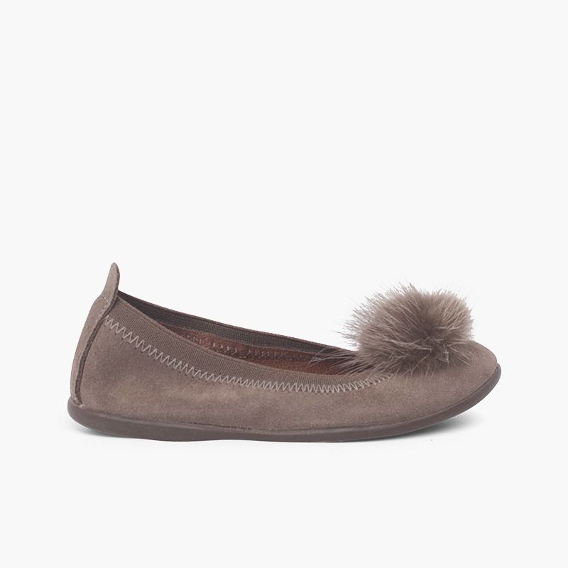 Bailarina Niña y Mujer con pompón