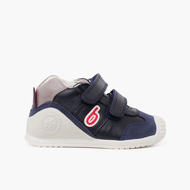 Chaussures bicolores premiers pas Biomecanics 