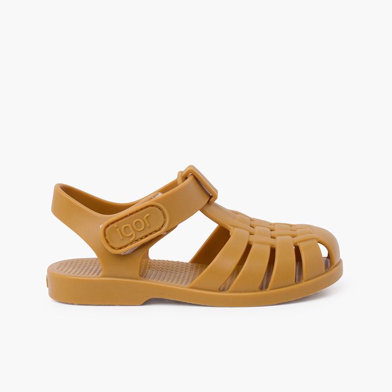 Cangrejeras Niños Cierre Adherente Colores Empolvados 