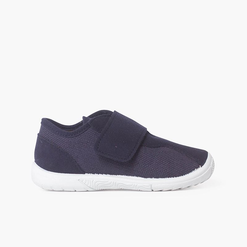 Zapatillas lino y nobutex cierre adherente