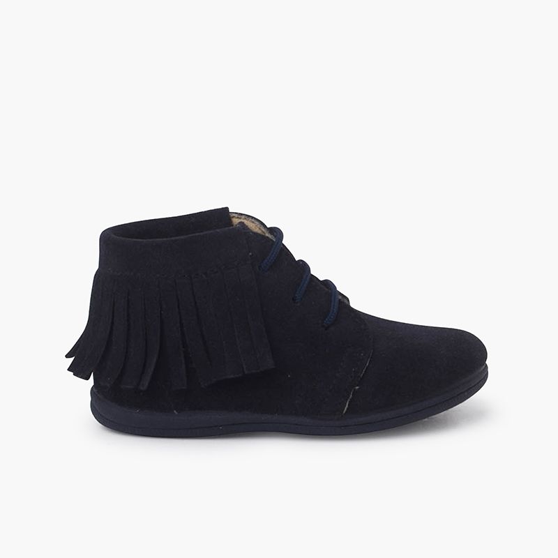 Botas Flecos Cordones Primeros Pasos