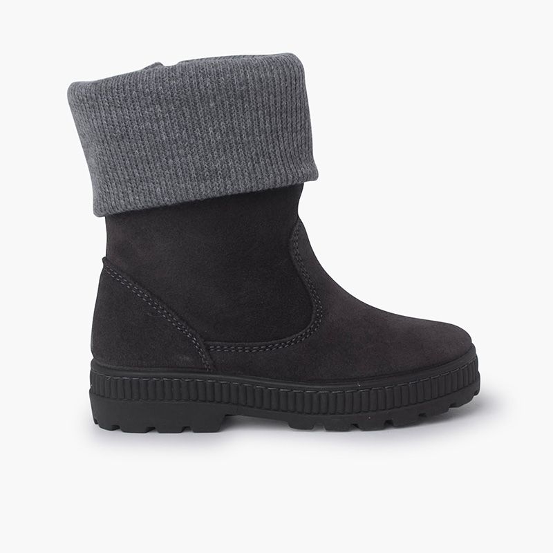 Botas Cuello Lana Niños