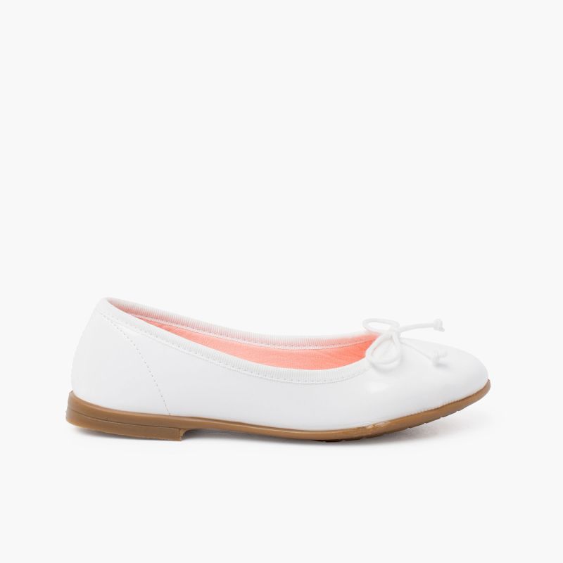 Bailarinas charol piso caramelo