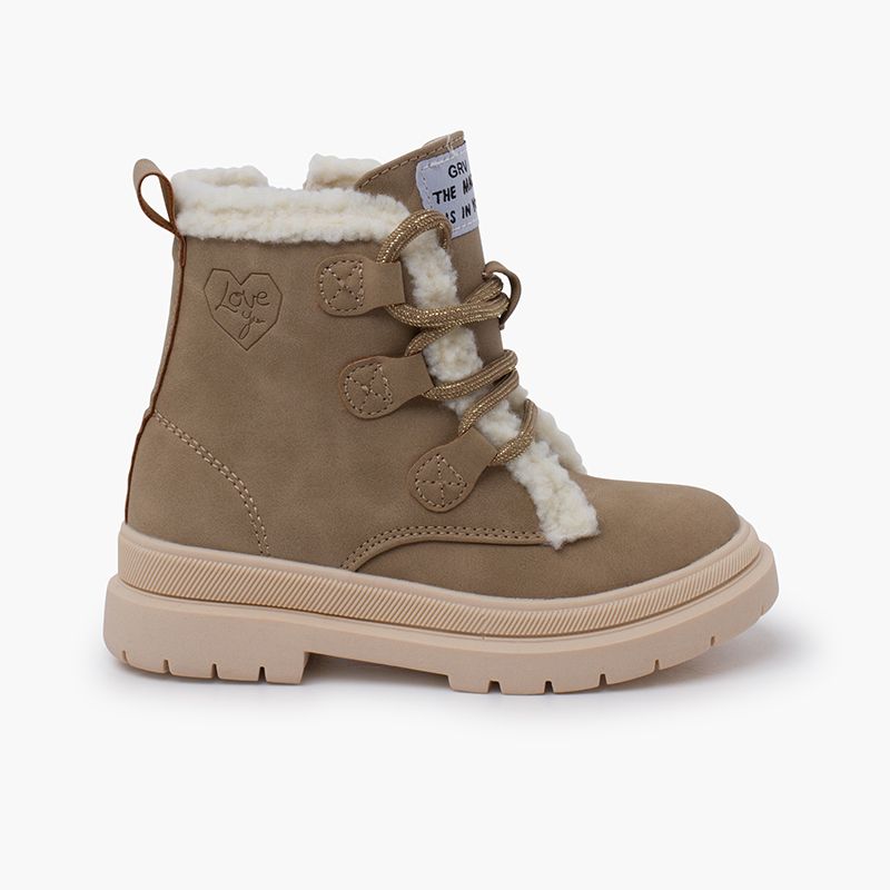 Botas Garvalín pelito cordones