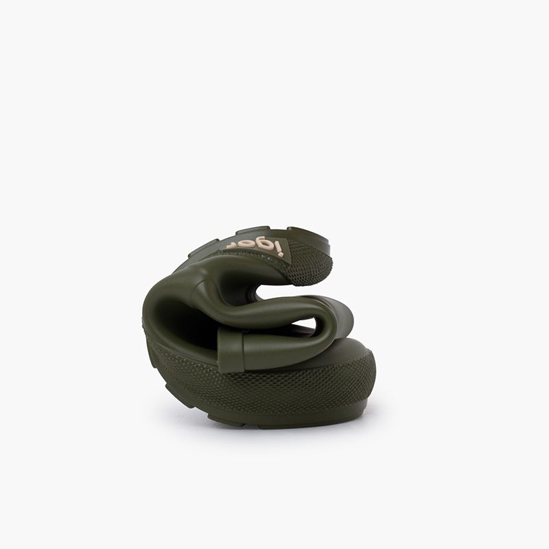 Botas agua niño y niña suela fina 