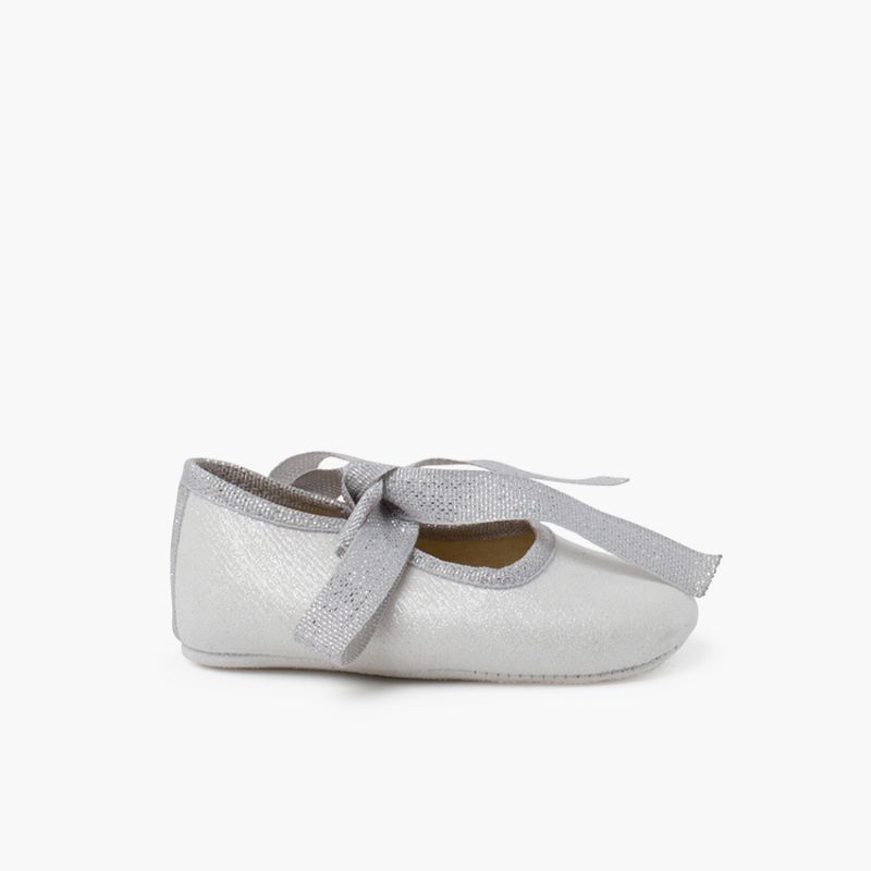 Badanitas merceditas bebé lazo brillo