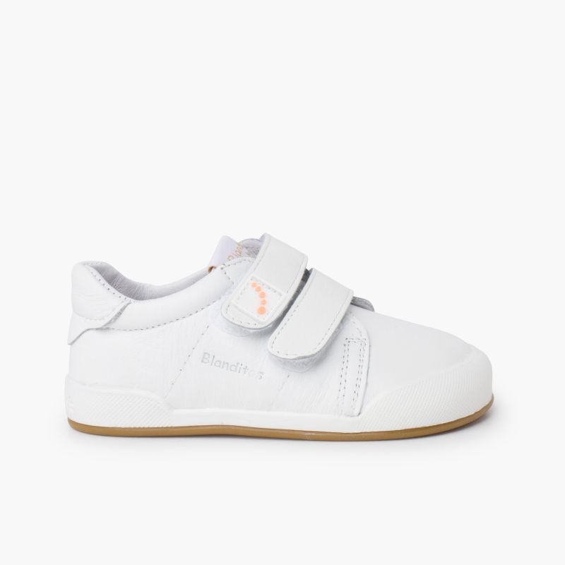 Deportivas Blanditos talonera contraste 