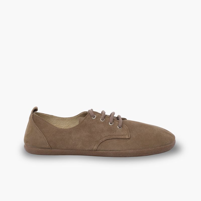 Zapatos blucher cordones barefoot serraje
