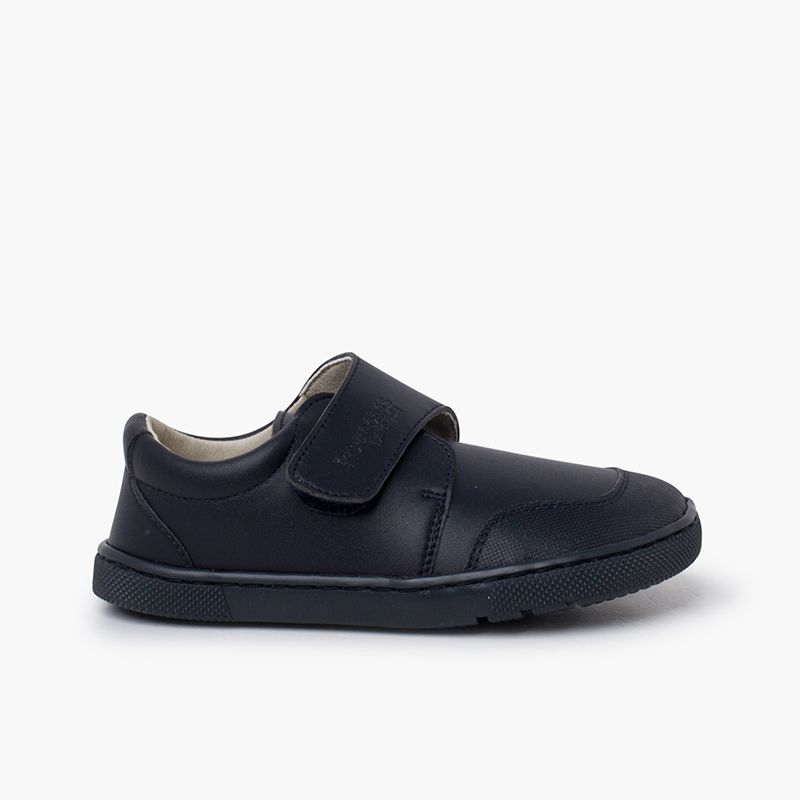 Zapatos colegiales barefoot puntera reforzada