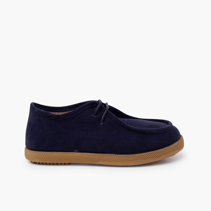 Zapatos Wallaby Náuticos Suede niños