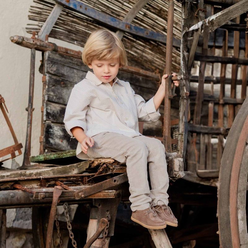 Zapatos Wallaby Náuticos Suede niños