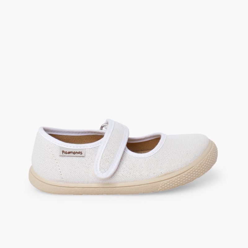 Merceditas barefoot niña brillo