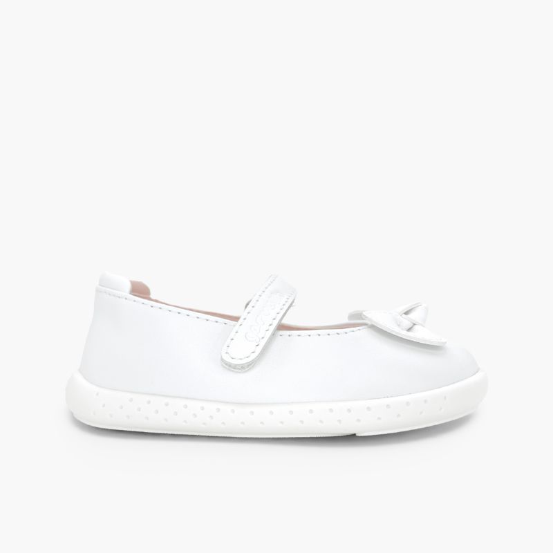 Merceditas barefoot lazo piel