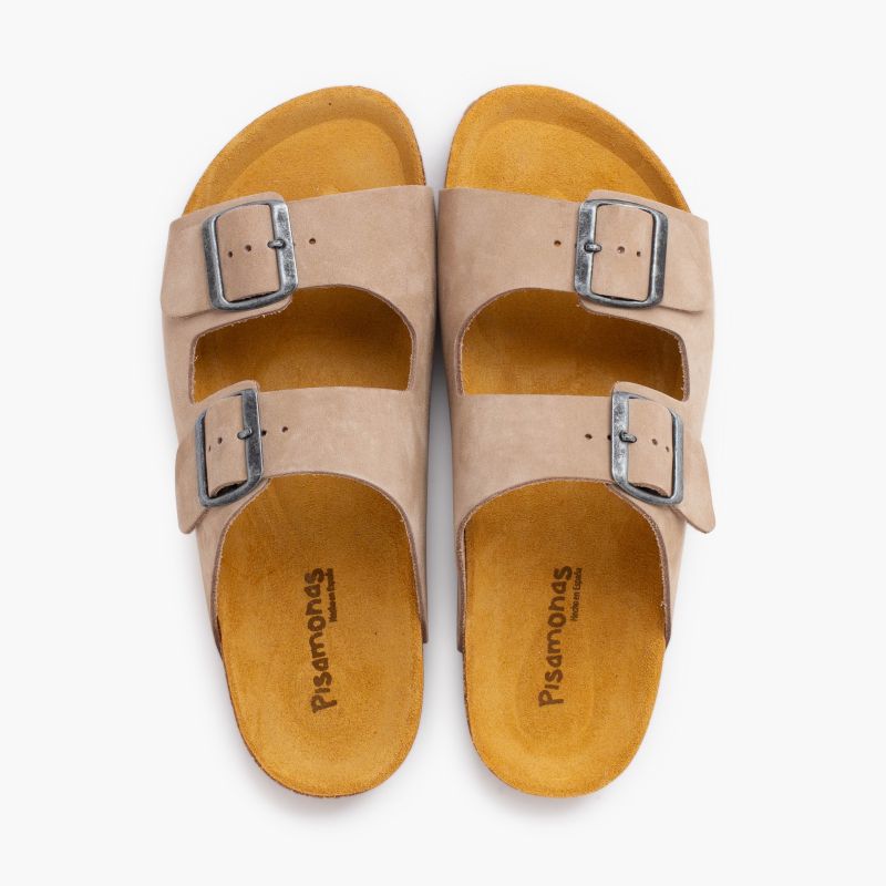 Sandalias bio doble hebilla tallas altas