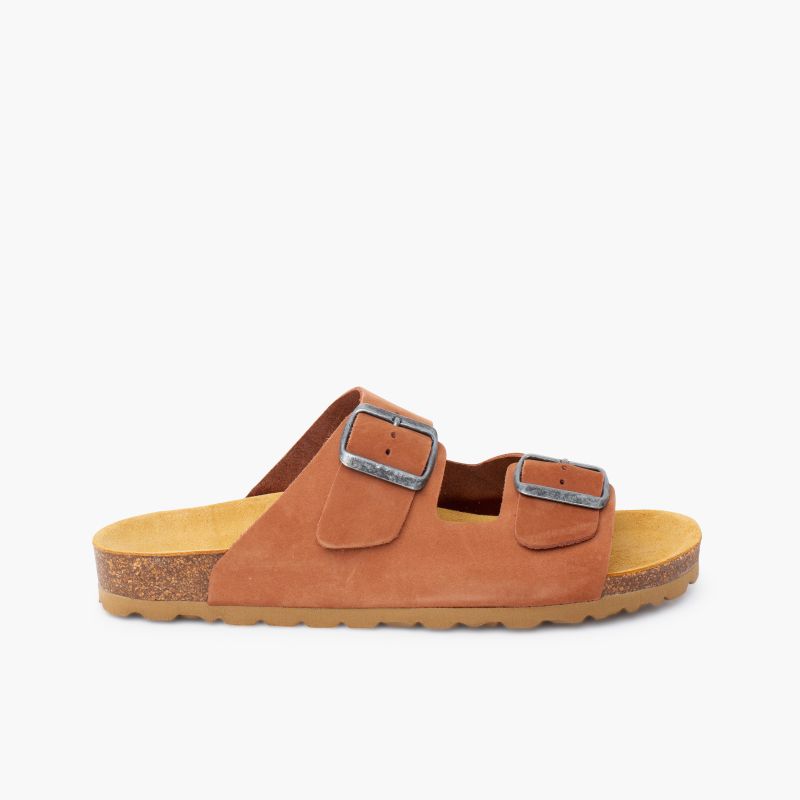 Sandalias bio doble hebilla tallas altas