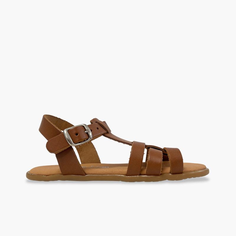 Sandalias barefoot gladiador niña
