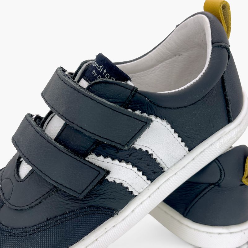 Zapatillas bandas laterales Blanditos tallas altas