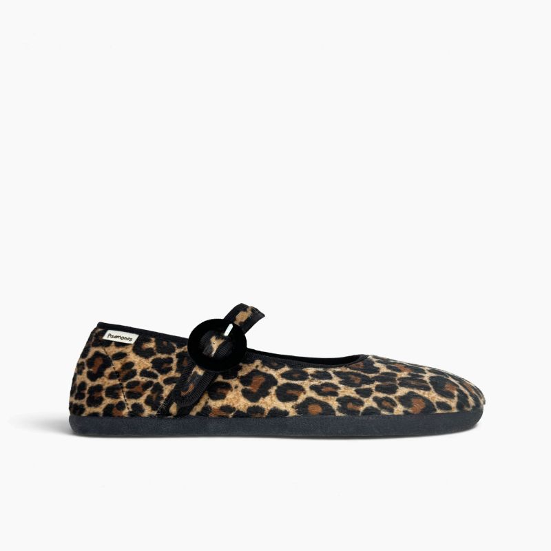 Babies barefoot animal print