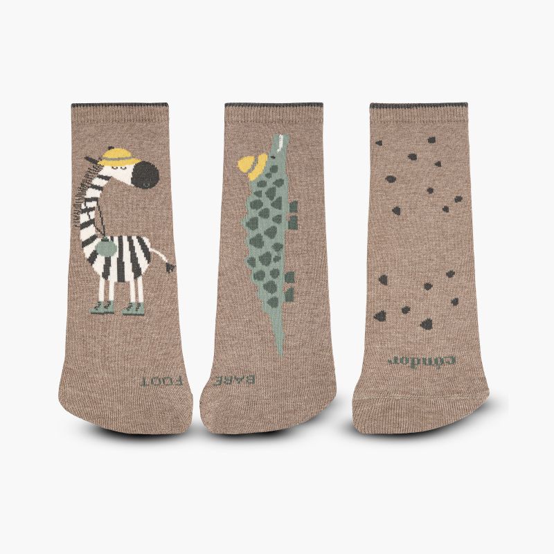 Chaussettes barefoot animaux