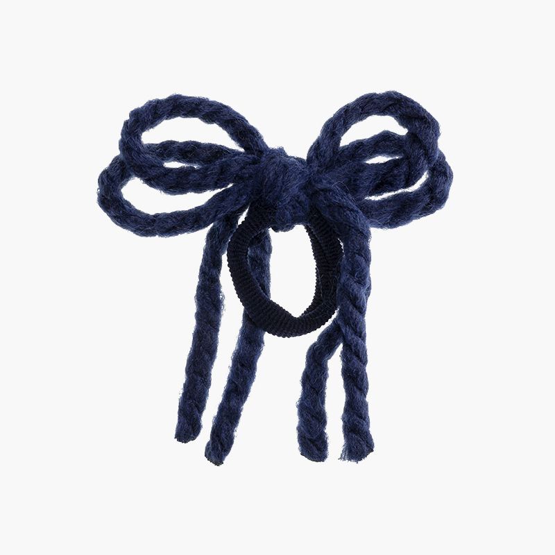 Coletero cordones de lana para niña