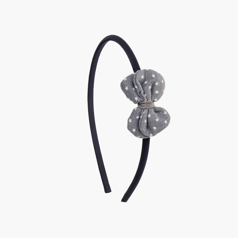 Diadema fina lazo con estrellitas