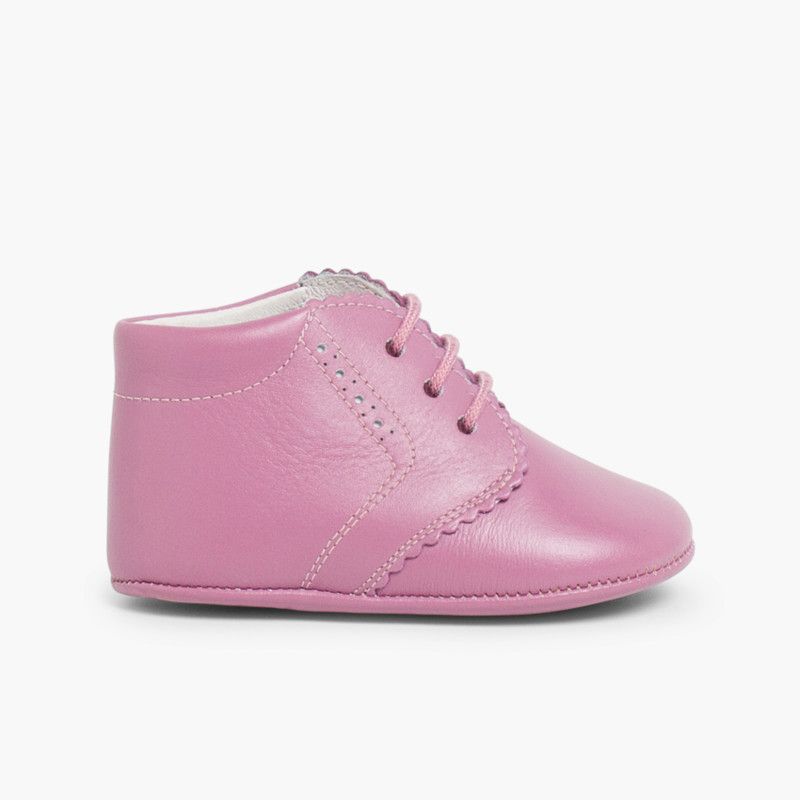 Badana Bota Cordones con Picado Piel