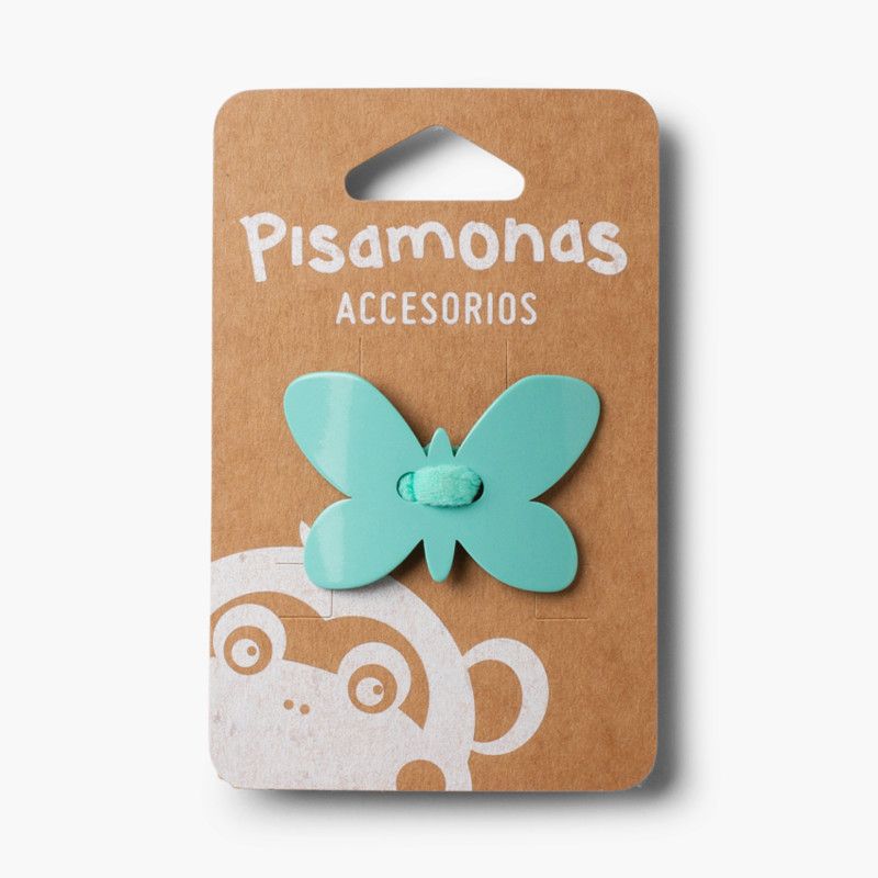 Coletero de Pelo con Mariposa