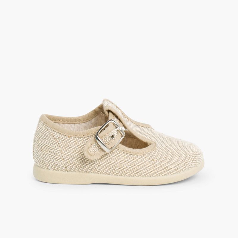 Pepitos Niño Lino con Hebilla