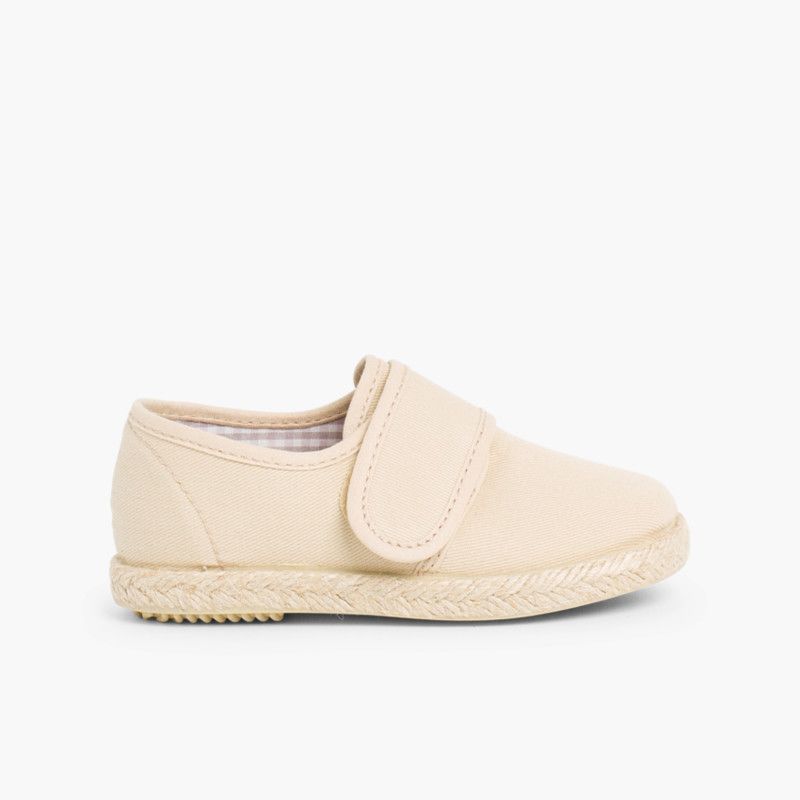 Zapato Blucher cinta adhesiva  Suela Alpargata