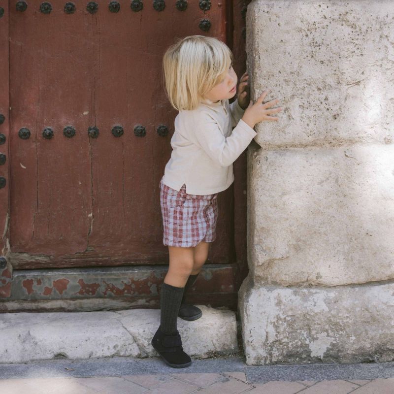 Botitas barefoot serraje cierre adherente