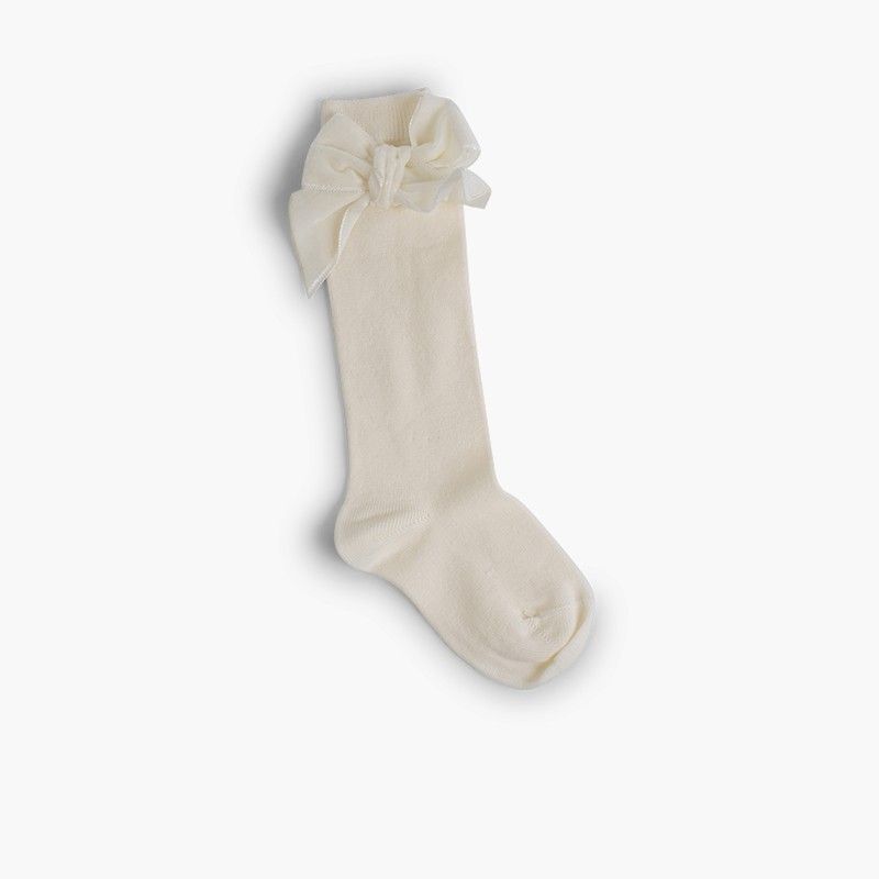 Calcetines niños con lazo terciopelo