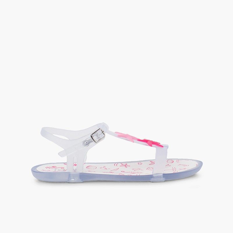 Sandalias Goma Niña Estrellas de Mar