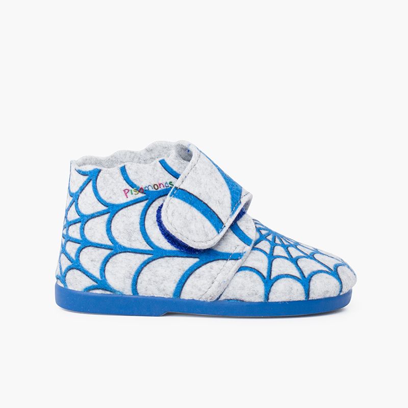 Botita casa fieltro cierre adherente