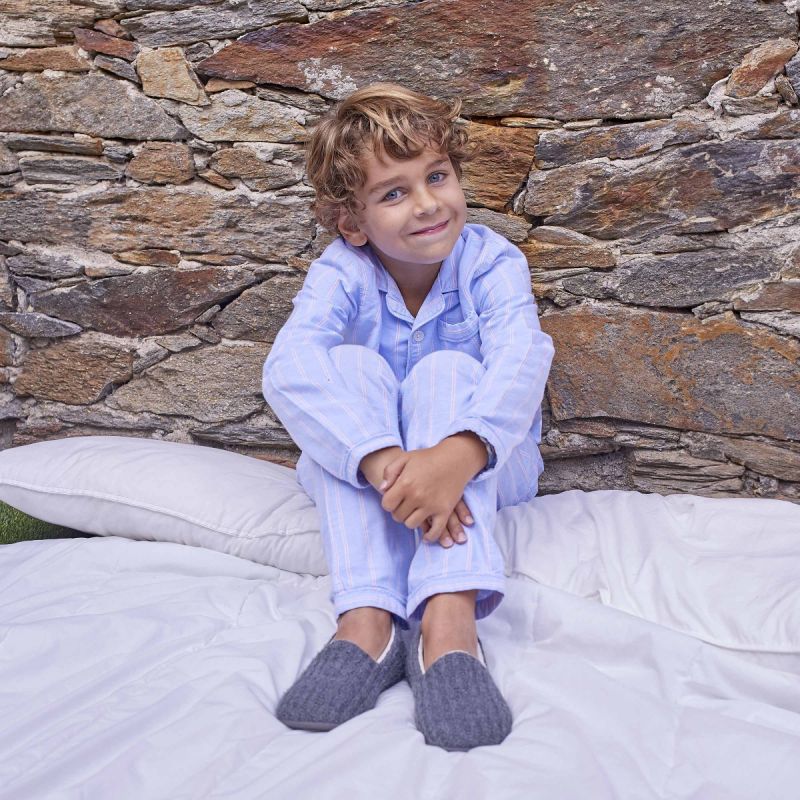 Zapatillas Casa Niños Tipo Lana 