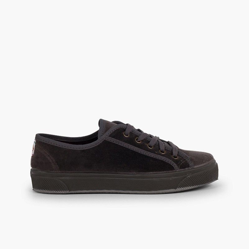  Zapatillas terciopelo plataforma mujer y niña