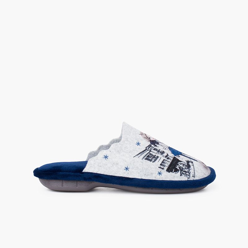 Zuecos casa fieltro frases