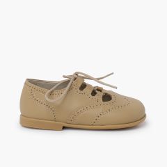 Inglesito / Zapatito Inglés Piel Camel