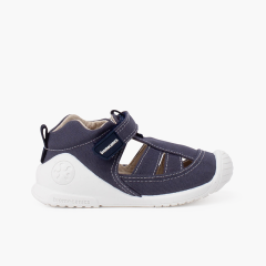 Sandalias deportivas unisex con puntera Biomecanics Azul Marino