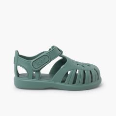 Cangrejeras Tira Adherente Tobby Solid Salvia