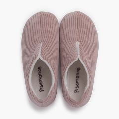 Zapatillas Casa Tipo Babuchas de Pana Nude