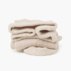 Leotardos Algodón Calado Cálido Lateral Lino