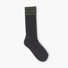 Calcetín Deporte Triple Franja Horizontal Antracita