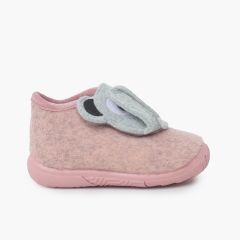 Zapatillas casa primeros pasos animales Osito