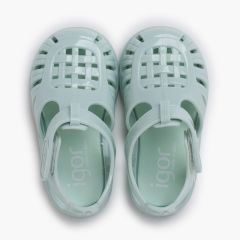 Cangrejeras agua glossy tira adherente Menta