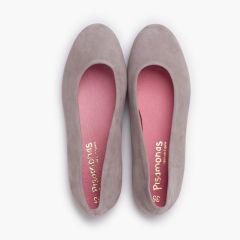 Manoletinas ante suela vestir Gris Perla