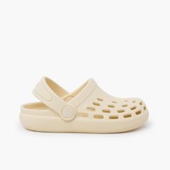 Zuecos goma sport extra light Marfil